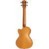 Lanikai LKUFM-CETT Tenor Ukulele, Flame Maple Series, Thin Body, Cutaway, Preamp, Gigbag