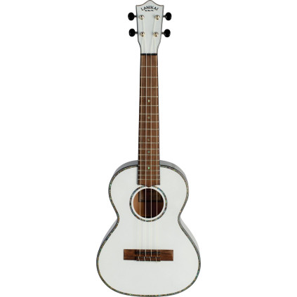 Lanikai LKUJMS-AWT2 Tenor Ukulele, Julia Michaels White Pearl Signature, Gigbag