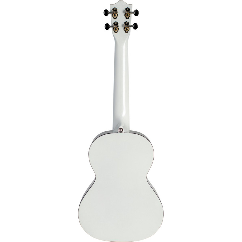 Lanikai LKUJMS-AWT2 Tenor Ukulele, Julia Michaels White Pearl Signature, Gigbag