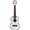 Lanikai LKUJMS-EWT1 Tenor Ukulele, Julia Michaels White Pearl Signature, Preamp, G igbag