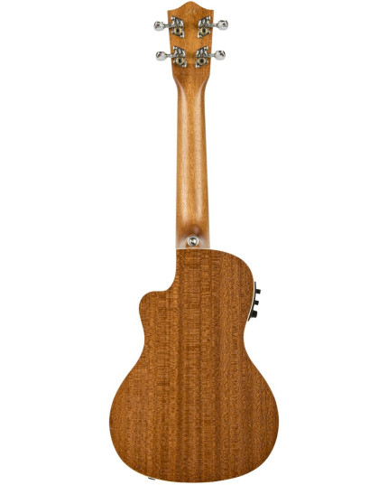 Lanikai LKUMA-CEC Concert Ukulele, Mahogany Series, Cutaway, Preamp, Softcase