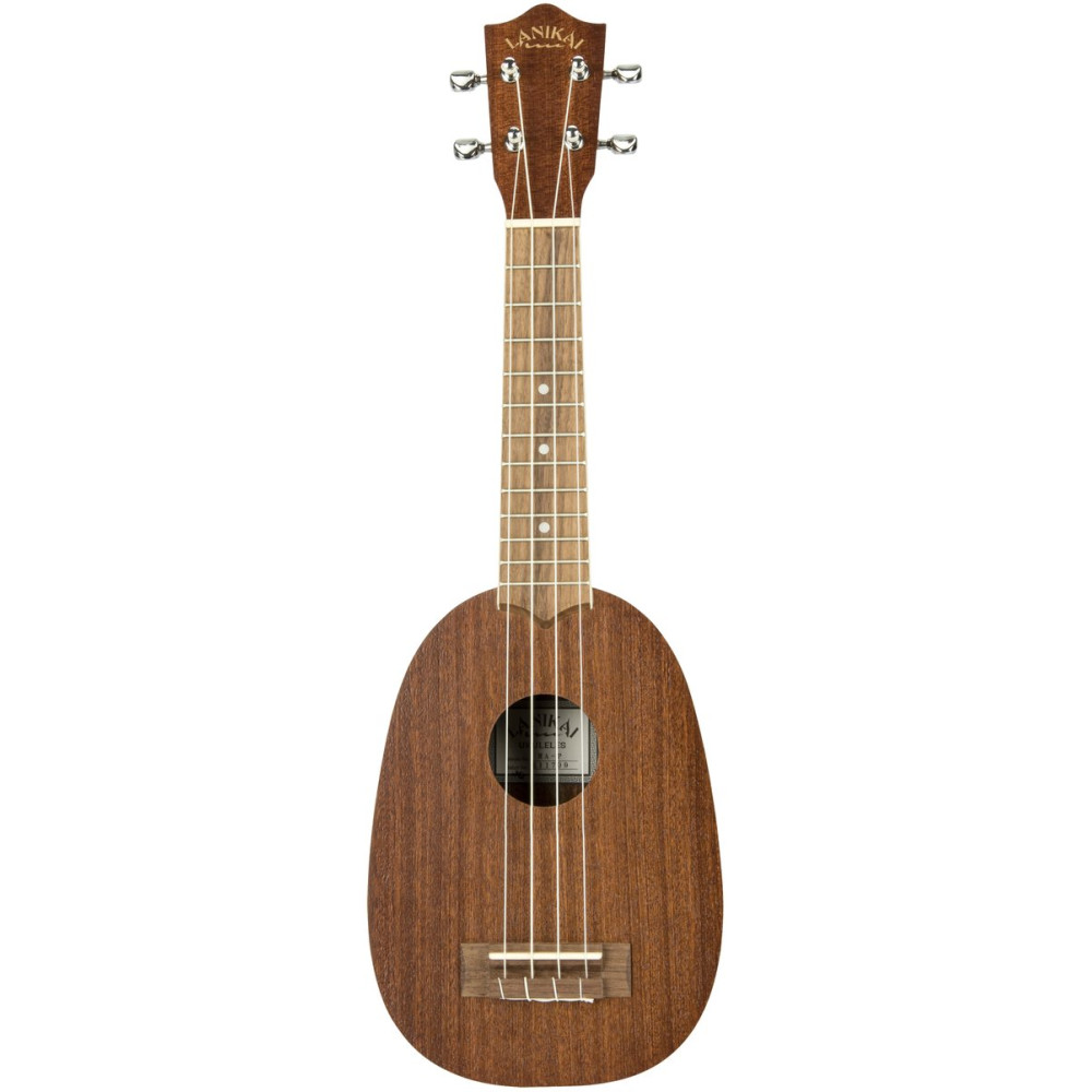 Lanikai LKUMA-P Soprano Ukulele, Mahogany Series, Pineapple, Gigbag