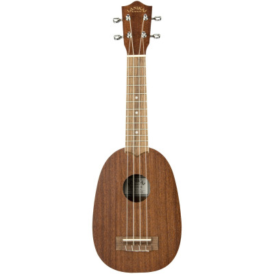 Lanikai LKUMA-P Soprano Ukulele, Mahogany Series, Pineapple, Gigbag