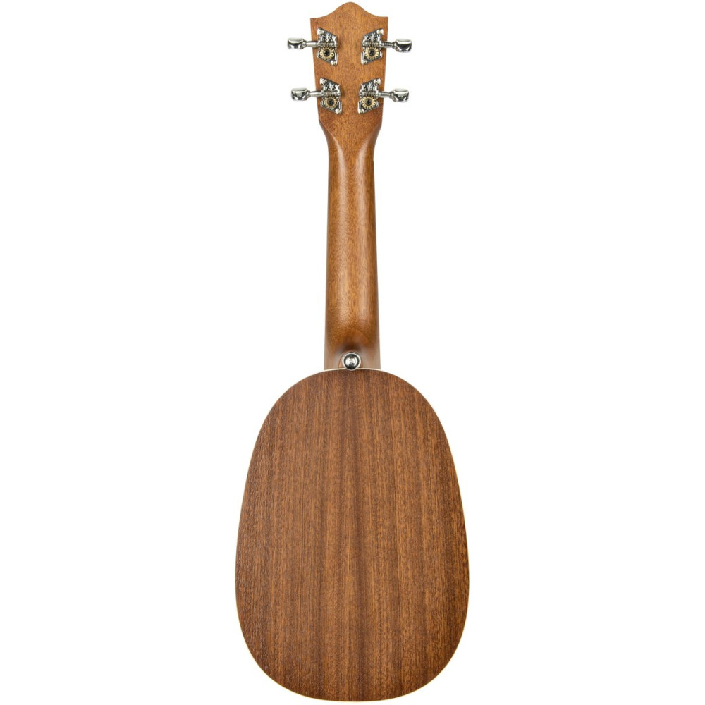 Lanikai LKUMA-P Soprano Ukulele, Mahogany Series, Pineapple, Gigbag