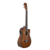 Lanikai LKUMAS-CEB Baritone Ukulele, All Solid Mahogany Series, Cutaway, Preamp, Softcase