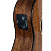 Lanikai LKUMAS-CEB Baritone Ukulele, All Solid Mahogany Series, Cutaway, Preamp, Softcase