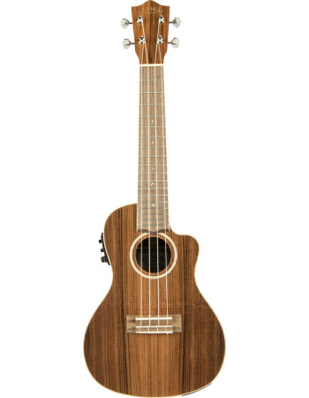 Lanikai LKUMRS-CEC Concert Ukulele, All Solid Morado Series, Cutaway, Preamp, Sof tcase