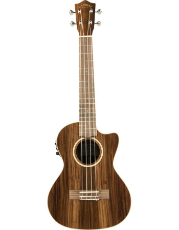 Lanikai LKUMRS-CET Tenor Ukulele, All Solid Morado Series, Cutaway, Preamp, Softc ase