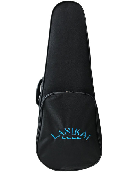 Lanikai LKUMRS-CET Tenor Ukulele, All Solid Morado Series, Cutaway, Preamp, Softc ase