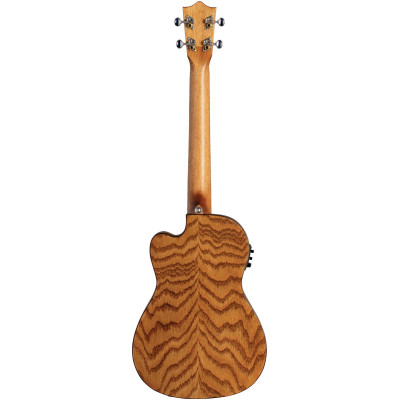 Lanikai LKUOA-CEB Baritone Ukulele, Oak Series, Cutaway, Preamp, Gigbag