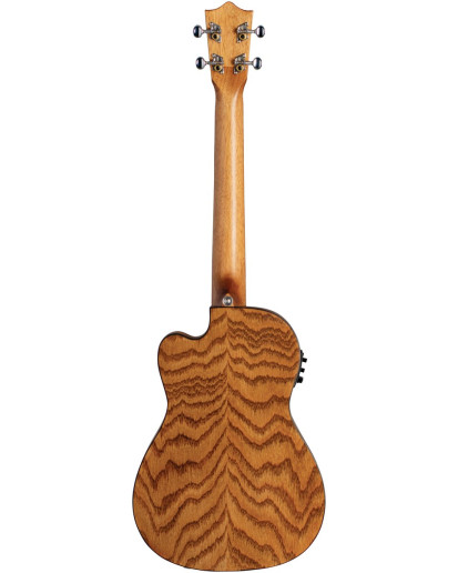 Lanikai LKUOA-CEB Baritone Ukulele, Oak Series, Cutaway, Preamp, Gigbag
