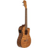 Lanikai LKUOA-CEB Baritone Ukulele, Oak Series, Cutaway, Preamp, Gigbag