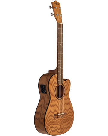 Lanikai LKUOA-CEB Baritone Ukulele, Oak Series, Cutaway, Preamp, Gigbag