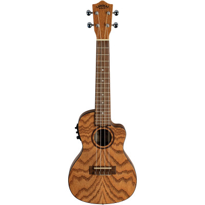 Lanikai LKUOA-CEC Concert Ukulele, Oak Series, Cutaway, Preamp, Gigbag