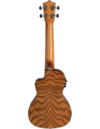 Lanikai LKUOA-CEC Concert Ukulele, Oak Series, Cutaway, Preamp, Gigbag