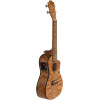 Lanikai LKUOA-CEC Concert Ukulele, Oak Series, Cutaway, Preamp, Gigbag
