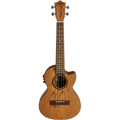 Lanikai LKUOA-CET Tenor Ukulele, Oak Series, Cutaway, Preamp, Gigbag