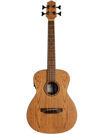 Lanikai LKUOAEBU Mini Bass, Oak Series, Preamp, Gigbag