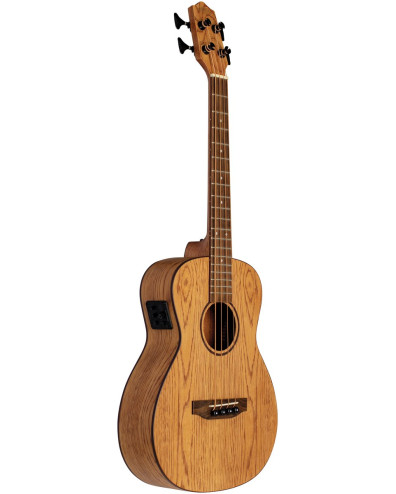 Lanikai LKUOAEBU Mini Bass, Oak Series, Preamp, Gigbag