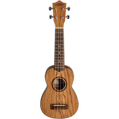 Lanikai LKUOAS Soprano Ukulele, Oak Series, Gigbag