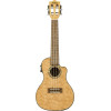 Lanikai LKUQM-NACEC Concert Ukulele Quilted Maple Series, Natural, Cutaway, Preamp , Softcase