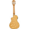 Lanikai LKUQM-NACEC Concert Ukulele Quilted Maple Series, Natural, Cutaway, Preamp , Softcase