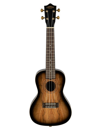 Lanikai LKUSMBB-CX Concert Ukulele, Spalted Maple Series, Gigbag