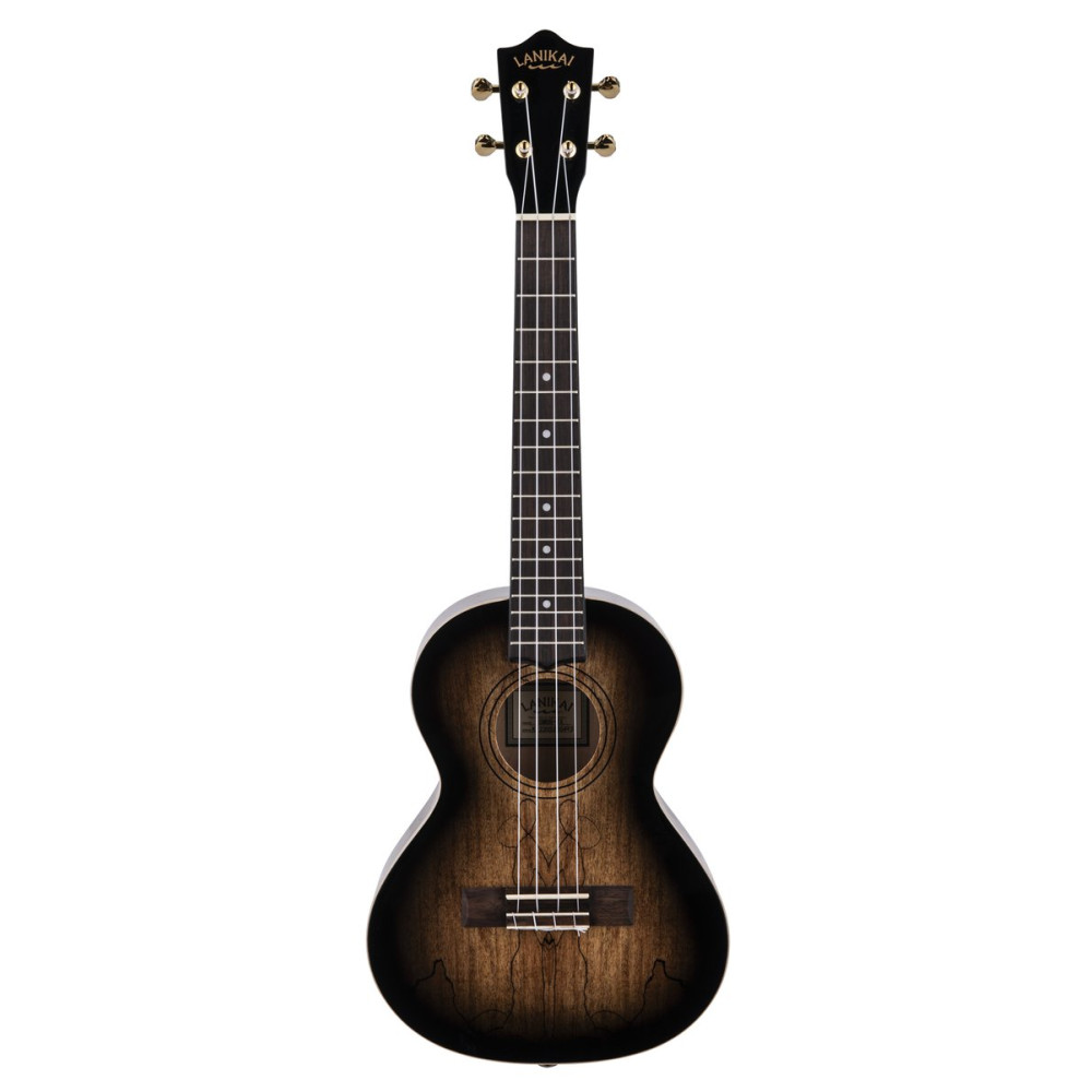 Lanikai LKUSMBB-TX Tenor Ukulele, Spalted Maple Series, Gigbag