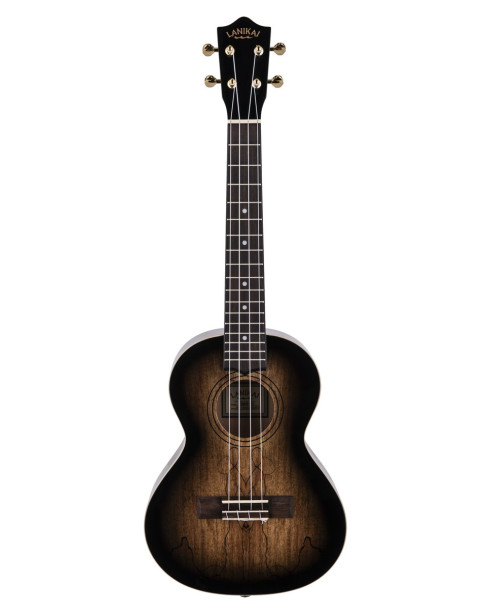 Lanikai LKUSMBB-TX Tenor Ukulele, Spalted Maple Series, Gigbag