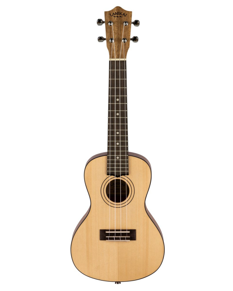 Lanikai LKUSPPW-CX Concert Ukulele, Spruce Pacific Walnut Series, Gigbag