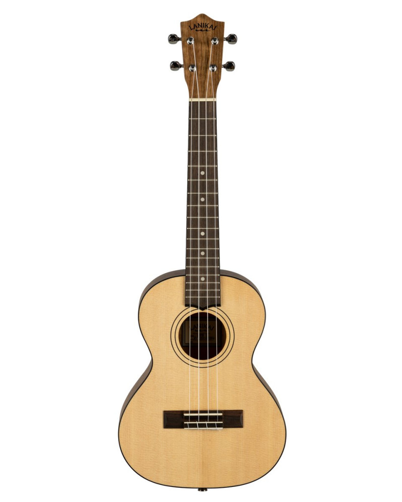 Lanikai LKUSPPW-TX Tenor Ukulele, Spruce Pacific Walnut Series, Gigbag