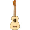 Lanikai LKUSPST-S Soprano Ukulele, Spruce Solid Top Series, Gigbag