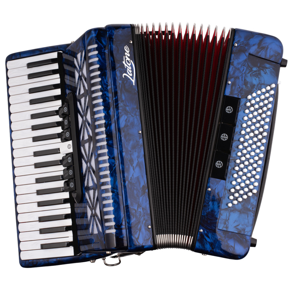 Latone MasterChord 37K 96BL Klávesový akordeón Blue