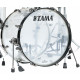 Tama MBAB22DZBN-CI Starclassic Mirage 50th Anniversary Bass Drum 22" x 16" - Crystal Ice/Black Nickel HW/without Tom Holder Tama MBAB22DZBN-CI Starclassic Mirage 50th Anniversary Bass Drum 22" x 16" - Crystal Ice/Black Nickel HW/without Tom Holder