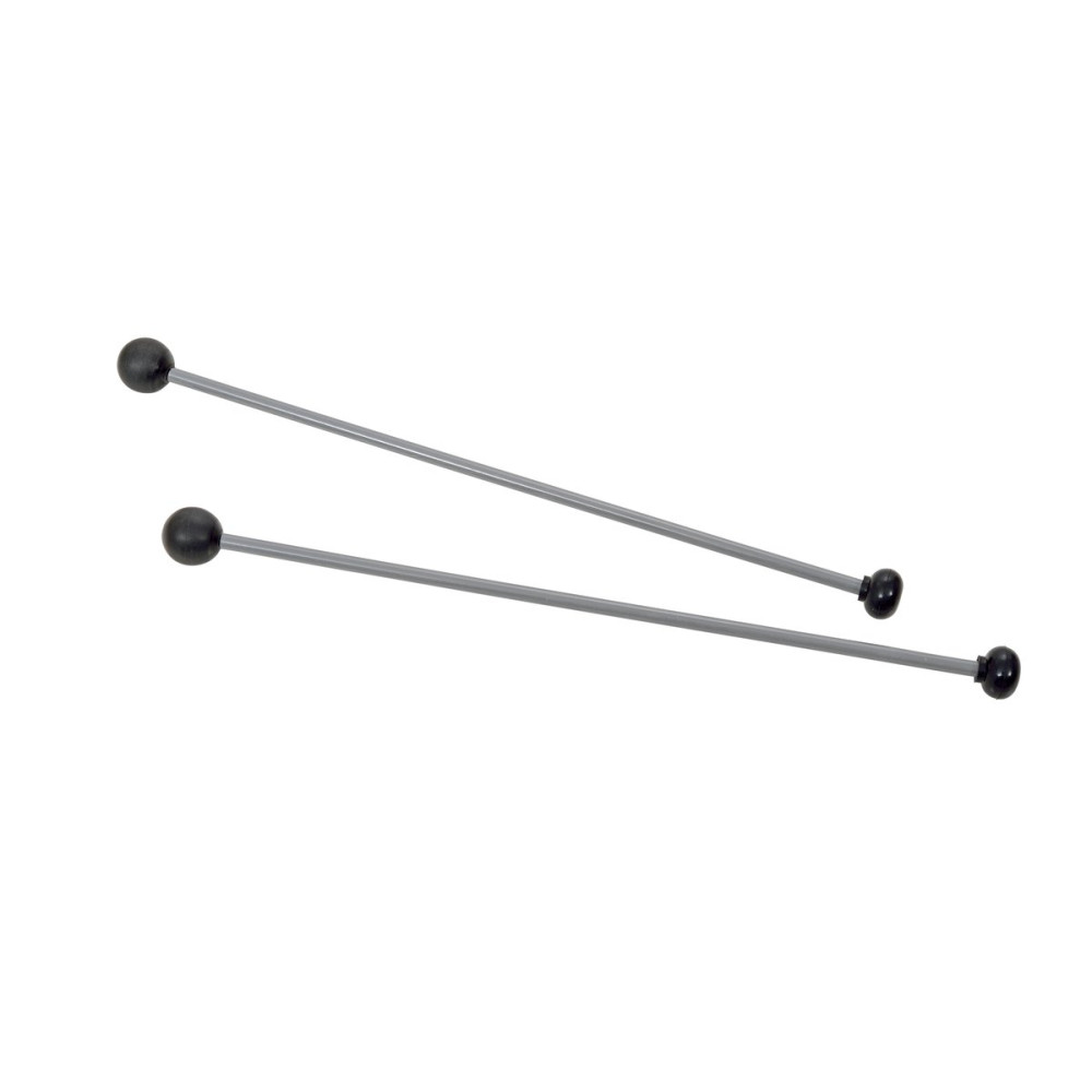Mallets, grey, 1 pair, for percussion kit