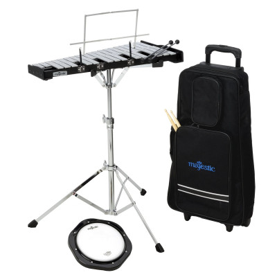Majestic MJAK32PC Bell & Practice Pad Kit, 8