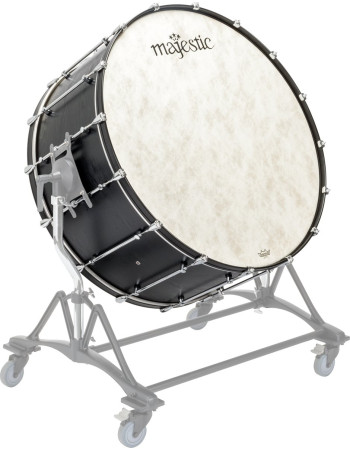 Majestic MJCBD3618 Concert Bass Drum, Concert Black Series, 36