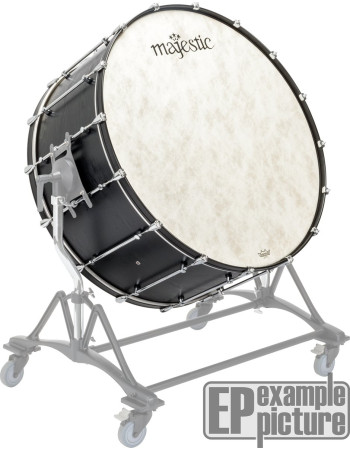 Majestic MJCBD4018 Concert Bass Drum, Concert Black Series, 40