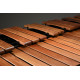 Majestic MJM650DB Marimba, Concert Black Series, 5.0 octave C2-C7, Padouk