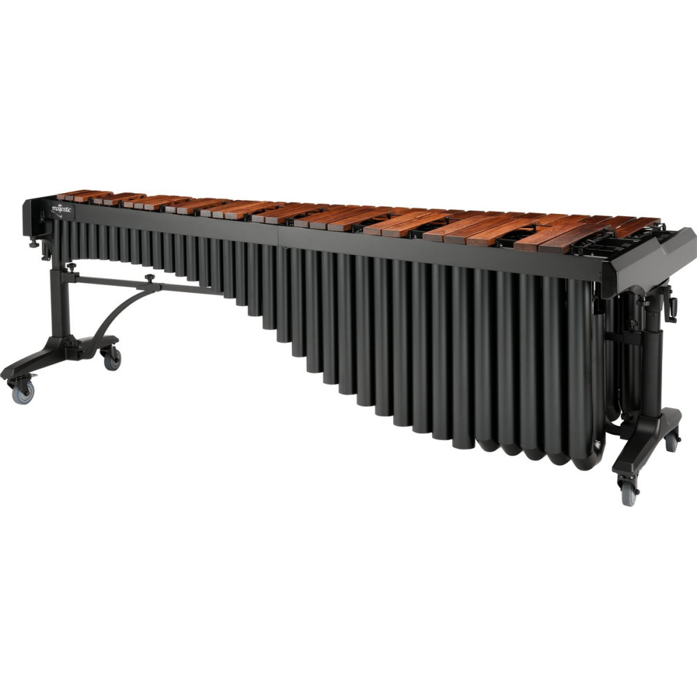 Majestic MJM650HB Marimba, Concert Black Series, 5.0 octave C2-C7, Rosewood