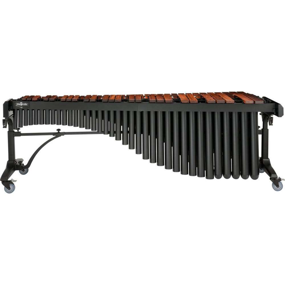 Majestic MJM650HB Marimba, Concert Black Series, 5.0 octave C2-C7, Rosewood