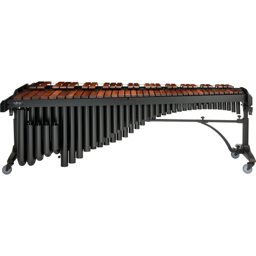 Majestic MJM650HB Marimba, Concert Black Series, 5.0 octave C2-C7, Rosewood