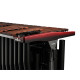 Majestic MJM850HB Marimba, Reflection Series, 5.0 octave C2-C7, Rosewood, black