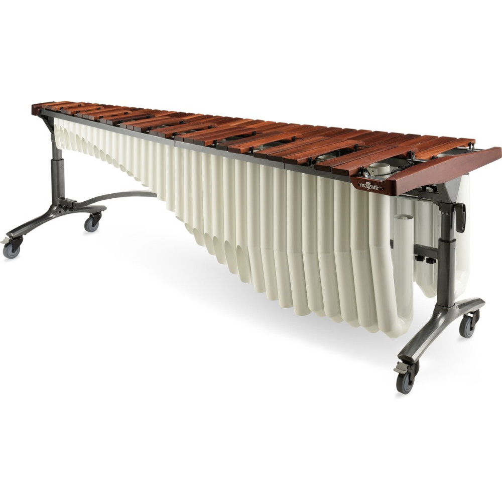 Majestic MJM850HW Marimba, Reflection Series, 5.0 octave C2-C7, Rosewood, white