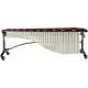 Majestic MJM850HW Marimba, Reflection Series, 5.0 octave C2-C7, Rosewood, white