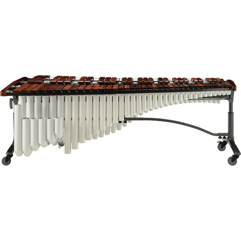 Majestic MJM850HW Marimba, Reflection Series, 5.0 octave C2-C7, Rosewood, white