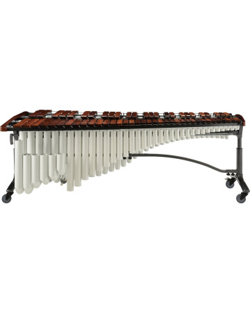 Majestic MJM850HW Marimba, Reflection Series, 5.0 octave C2-C7, Rosewood, white