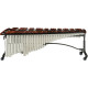 Majestic MJM850HW Marimba, Reflection Series, 5.0 octave C2-C7, Rosewood, white