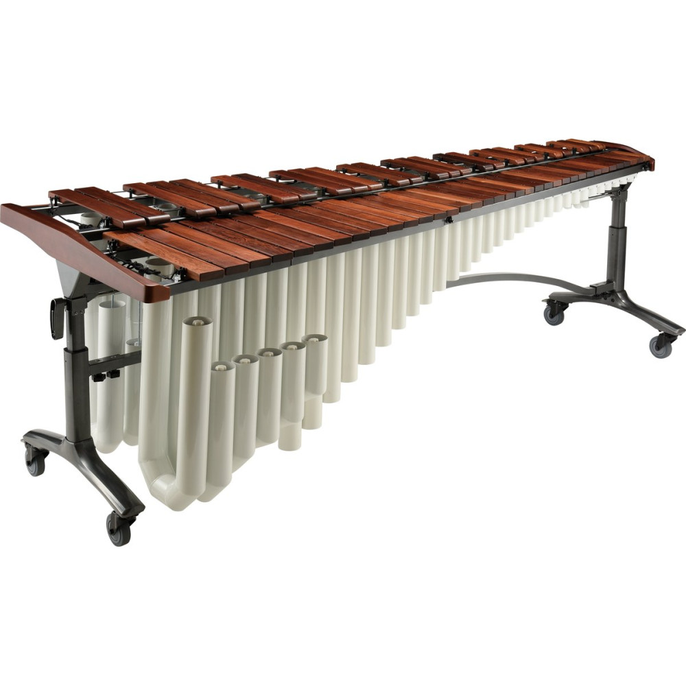 Majestic MJM850HW Marimba, Reflection Series, 5.0 octave C2-C7, Rosewood, white