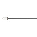 Majestic MJMC6 Snare Cable, 6 strand, medium, black encased